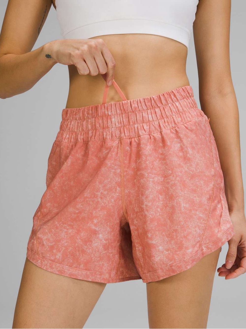 Lululemon Track That Mid-Rise Lined Short 5"